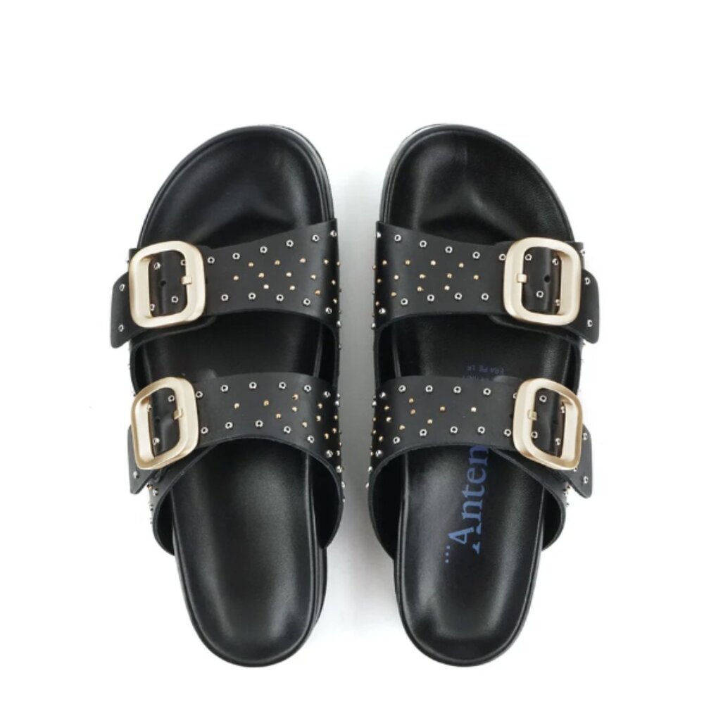 Designer Italian luxury footbed sandals Hand made in Italy NWT new SS2026 inbox